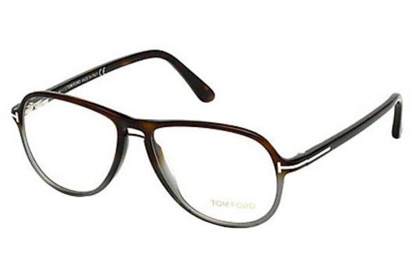 Okulary korekcyjne Tom Ford FT5380 056 Pilotki (Aviator) Havana