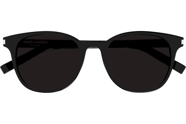 Okulary przeciwsłoneczne Saint Laurent SL527 ZOE 001 Kwadratowe Czarne