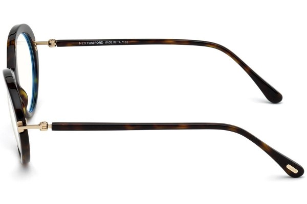 Okulary korekcyjne Tom Ford FT5675-B 052 Owalne Havana