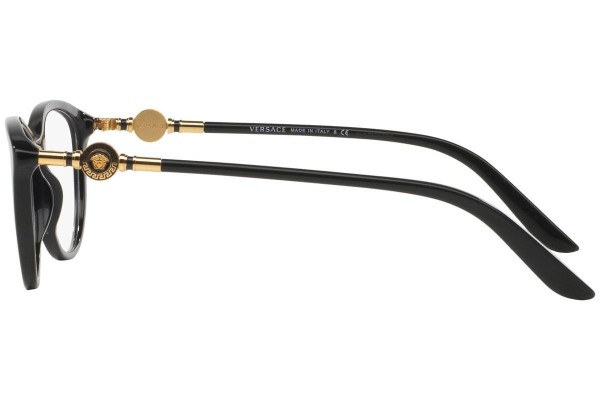Okulary korekcyjne Versace VE3175 GB1 Kocie oczy Czarne