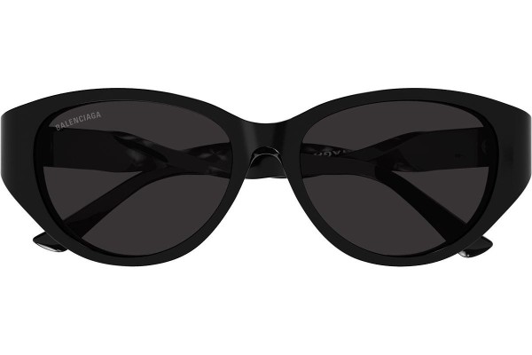 Aurinkolasit Balenciaga BB0209SA 001 Cat Eye Musta