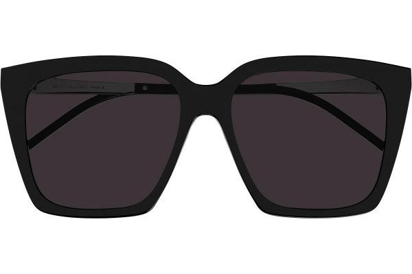 Okulary przeciwsłoneczne Saint Laurent SLM100 001 Kwadratowe Czarne