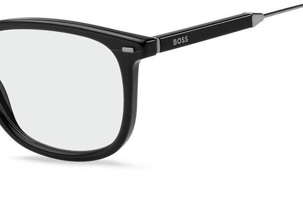 Ochelari BOSS BOSS1359/BB 807/G6 blue-light [non-prescription] Pătrați Negri