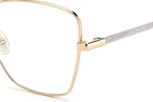 Okulary korekcyjne Jimmy Choo JC333 2M2 Kocie oczy Złote