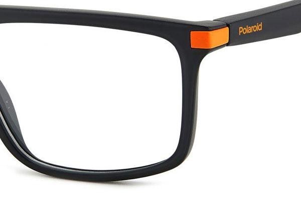 Okulary korekcyjne Polaroid PLDD448 8LZ Kwadratowe Czarne