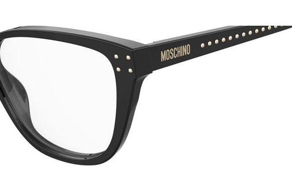 szemüvegeinket Moschino MOS583 807 Cat Eye Fekete