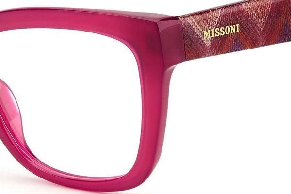 Okulary korekcyjne Missoni MIS0081 B3V Kwadratowe Fioletowe