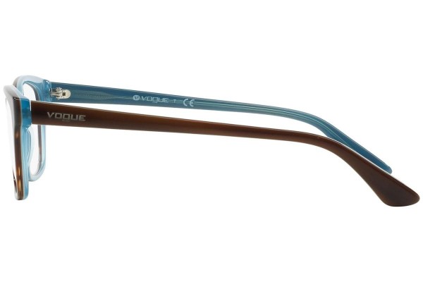 Okulary korekcyjne Vogue Eyewear Light and Shine Collection VO2714 2014 Kwadratowe Brązowe