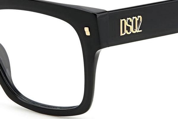 Ochelari Dsquared2 D20066 807 Pătrați Negri