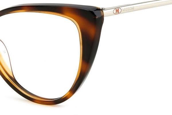 Okulary korekcyjne M Missoni MMI0121 05L Kocie oczy Havana