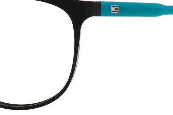 Okulary korekcyjne Tommy Hilfiger TH1319 VKM Kwadratowe Czarne