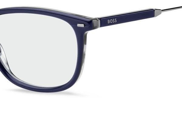 Okulary korekcyjne BOSS BOSS1359/BB NLB/G6 blue-light [non-prescription] Kwadratowe Niebieskie