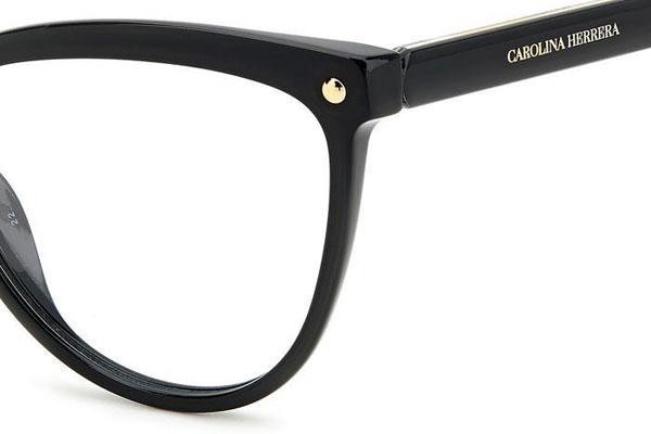 Ochelari Carolina Herrera HER0085 807 Cat Eye Negri