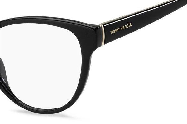 Briller Tommy Hilfiger TH1842 807 Cat Eye Sort