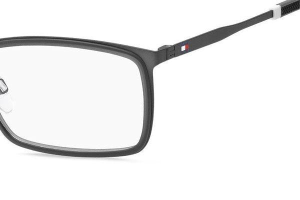 Okulary korekcyjne Tommy Hilfiger TH1844 RIW Prostokątne Szare