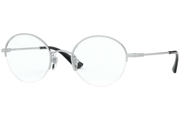 Okulary korekcyjne Vogue VO4162 323 Okrągłe Srebrne