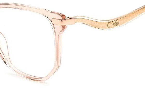 Okulary korekcyjne Jimmy Choo JC257 FWM Kwadratowe Różowe