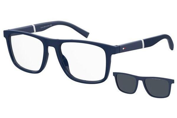 Okulary korekcyjne Tommy Hilfiger TH1903/CS PJP/C3 Polarized Kwadratowe Niebieskie