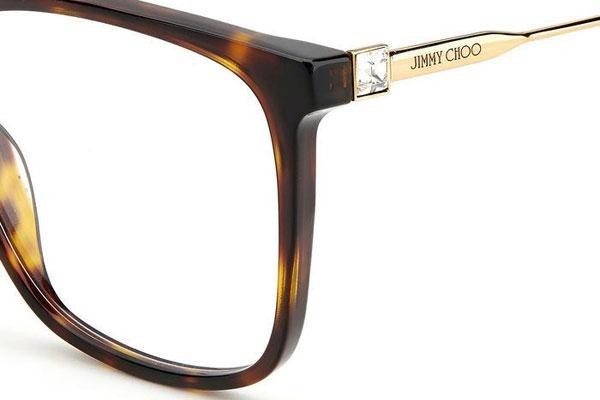 Silmälasit Jimmy Choo JC341 086 Kulmikkaat Havana