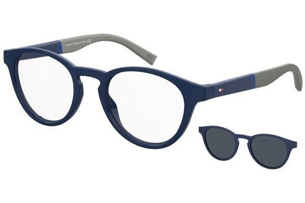 Glasses Tommy Hilfiger TH1902/CS PJP/C3 Polarized Okrągłe Niebieskie