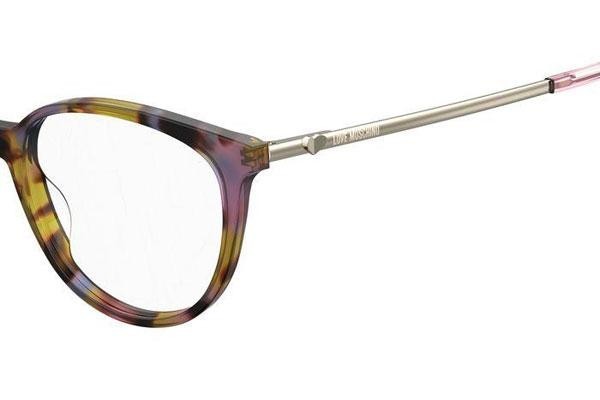 Okulary korekcyjne Love Moschino MOL549 0T4 Okrągłe Wielokolorowe