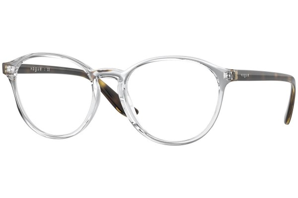 Okulary korekcyjne Vogue Eyewear VO5372 W745 Okrągłe Przezroczyste