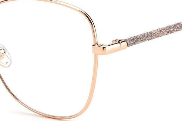 Brillen Jimmy Choo JC322 BKU Vierkant Goud