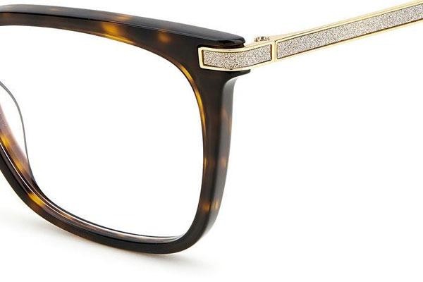 Brýle Jimmy Choo JC353 086 Obdélníkové Havana