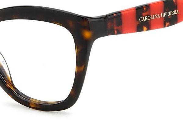 Očala Carolina Herrera HER0088 O63 Cat Eye Havana