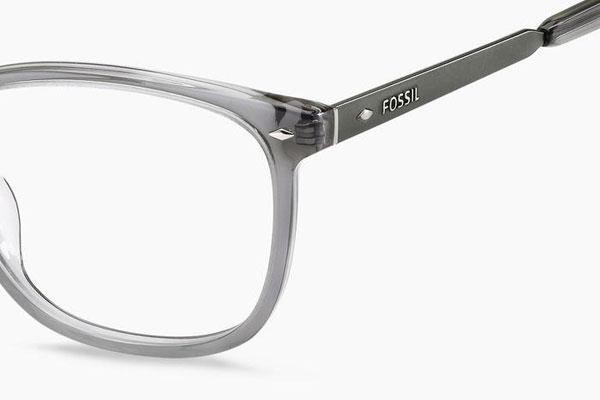Okulary korekcyjne Fossil FOS6091 63M Kwadratowe Szare