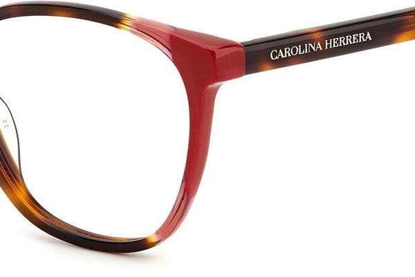 Okulary korekcyjne Carolina Herrera HER0123 O63 Okrągłe Havana