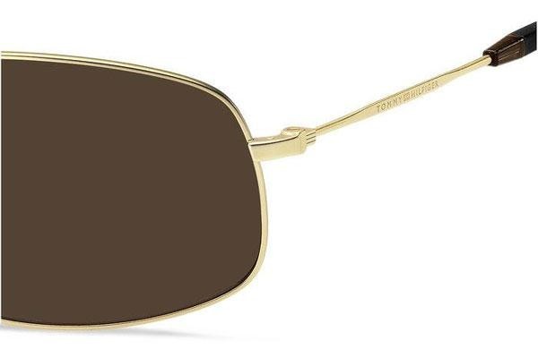 Okulary przeciwsłoneczne Tommy Hilfiger TH1797/S AOZ/70 Pilotki (Aviator) Złote
