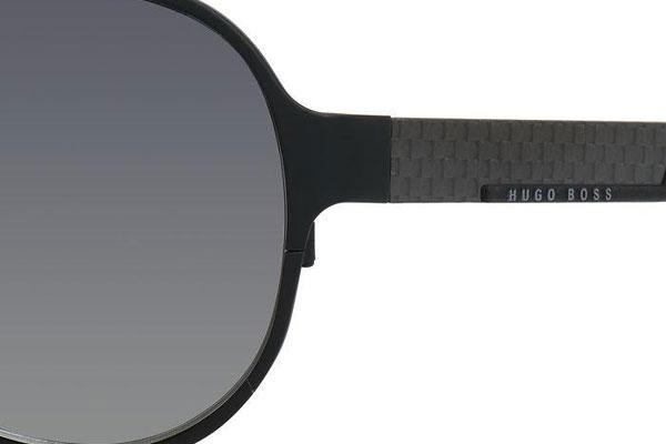 Okulary przeciwsłoneczne BOSS BOSS0669/S HXJ/HD Pilotki (Aviator) Czarne