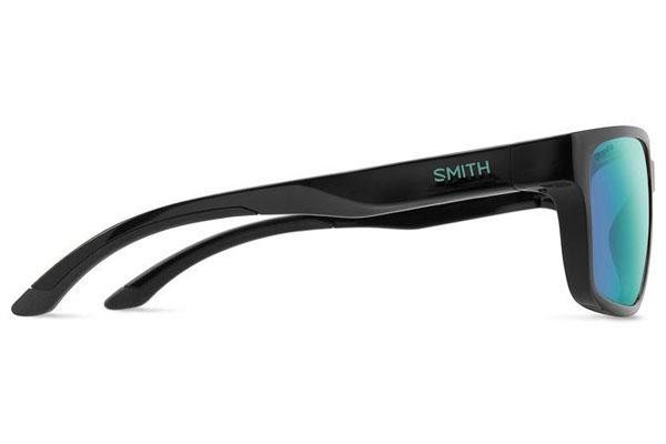 Okulary przeciwsłoneczne Smith BASECAMP 7ZJ/QG Polarized Kwadratowe Czarne