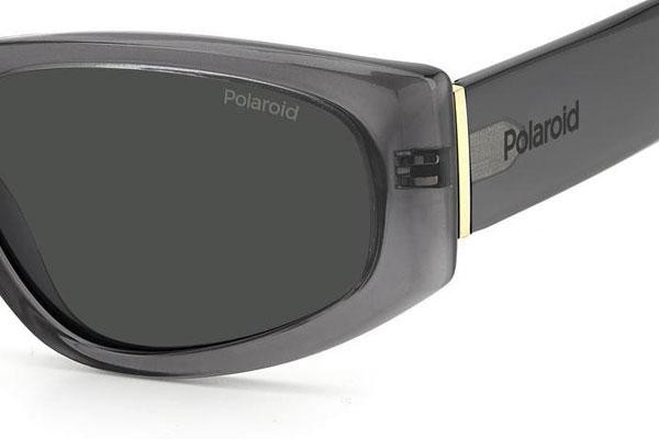 Okulary przeciwsłoneczne Polaroid PLD6169/S KB7/M9 Polarized Kocie oczy Szare