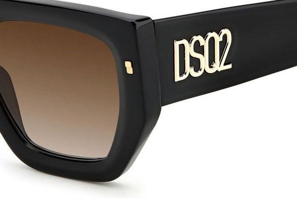 Napszemüvegek Dsquared2 D20031/S 2M2/HA Szogletes Fekete