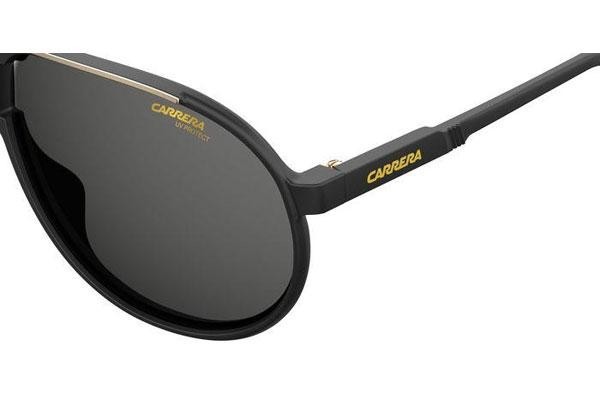 Okulary przeciwsłoneczne Carrera CHAMPION 003/IR Pilotki (Aviator) Czarne