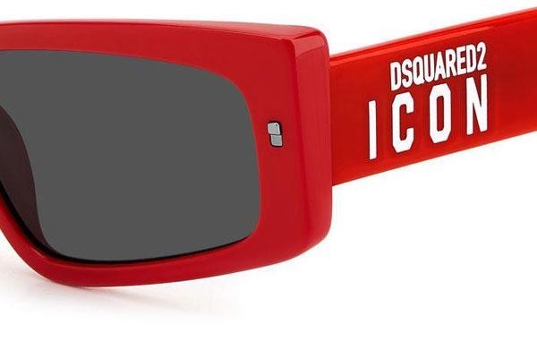 Sunglasses Dsquared2 ICON0007/S C9A/IR Kocie oczy Czerwone