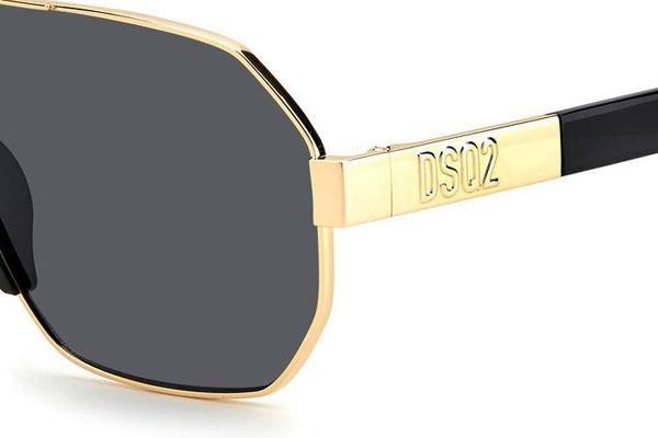 Okulary przeciwsłoneczne Dsquared2 D20028/S RHL/IR Pilotki (Aviator) Złote