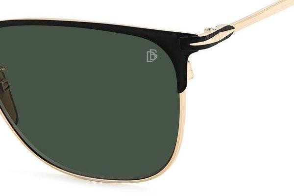 Okulary przeciwsłoneczne David Beckham DB7094/G/S I46/UC Browline Czarne