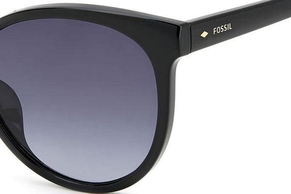 Ochelari de soare Fossil FOS2122/S 807/9O Rotunzi Negri