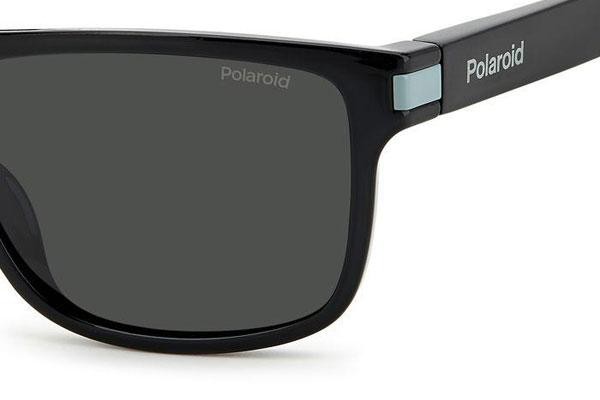 Napszemüvegek Polaroid PLD2123/S 08A/M9 Polarized Szogletes Fekete