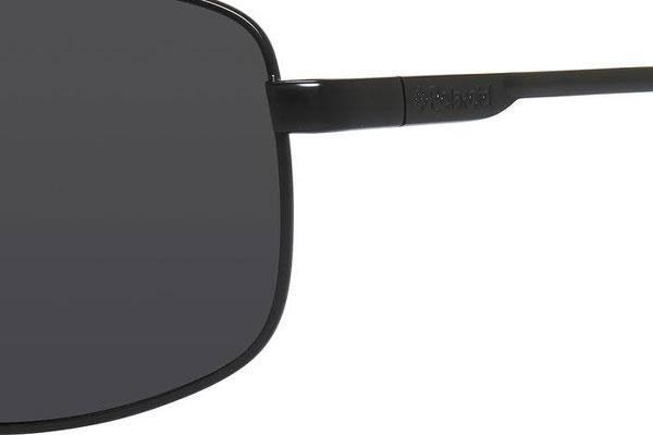 Okulary przeciwsłoneczne Polaroid PLD2017/S PDE/Y2 Polarized Pilotki (Aviator) Czarne