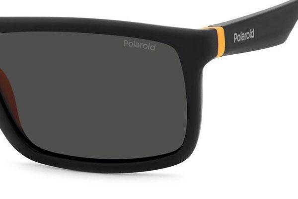 Слънчеви очила Polaroid PLD2134/S 8LZ/M9 Polarized Правоъгълни Черна