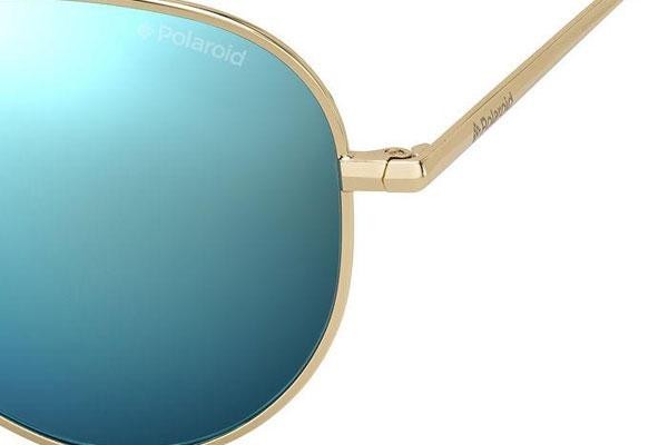 Okulary przeciwsłoneczne Polaroid PLD6012/N J5G/JY Polarized Pilotki (Aviator) Złote