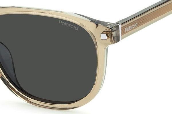 Слънчеви очила Polaroid PLD4117/G/S/X 690/M9 Polarized Квадратни Кафява