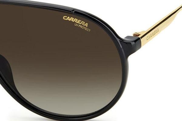 Okulary przeciwsłoneczne Carrera CARRERA1034/S 807/HA Pilotki (Aviator) Czarne