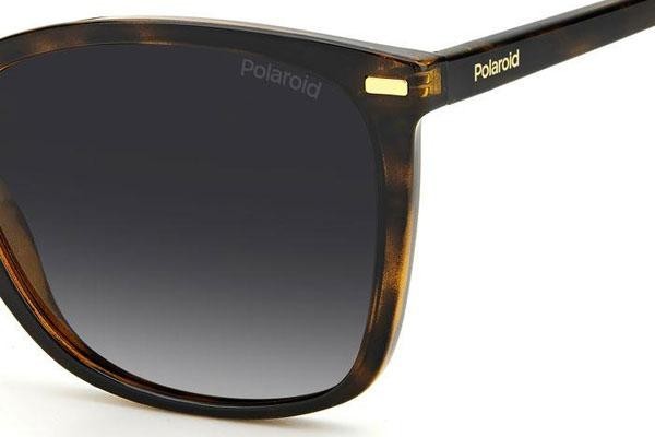 Okulary przeciwsłoneczne Polaroid PLD4108/S 086/LA Polarized Kocie oczy Havana