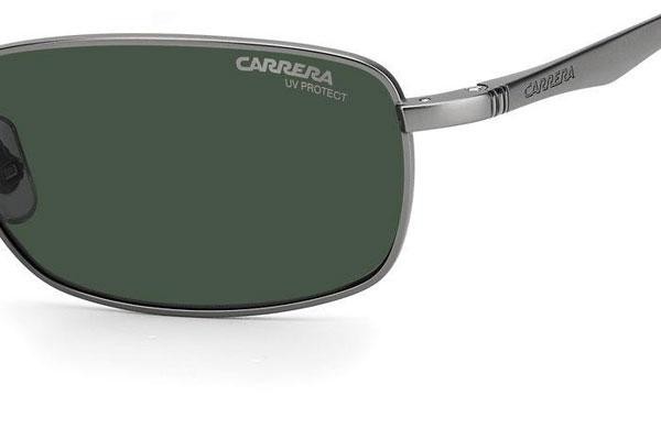 Okulary przeciwsłoneczne Carrera CARRERA8043/S R80/QT Prostokątne Srebrne