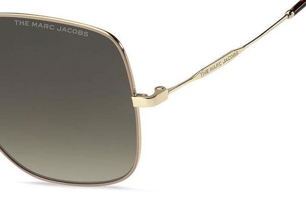 Zonnebril Marc Jacobs MARC619/S BKU/HA Vierkant Goud